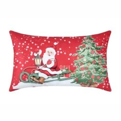 Cuscino Arredo Natalizio Fantastique Rettangolare 30x50 Cm K676