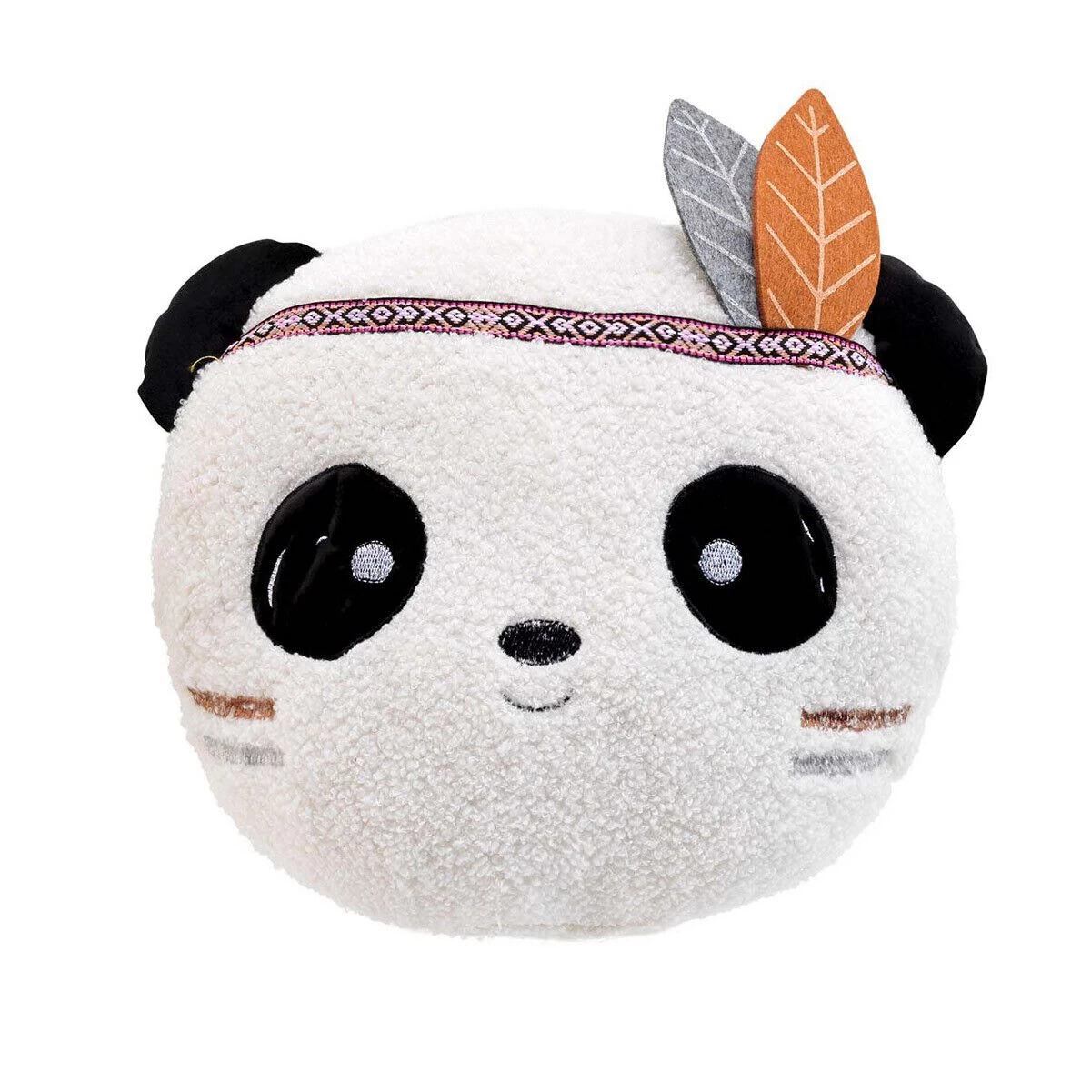 Cuscino Arredo Sagomato Panda Lenny 30x30 K731