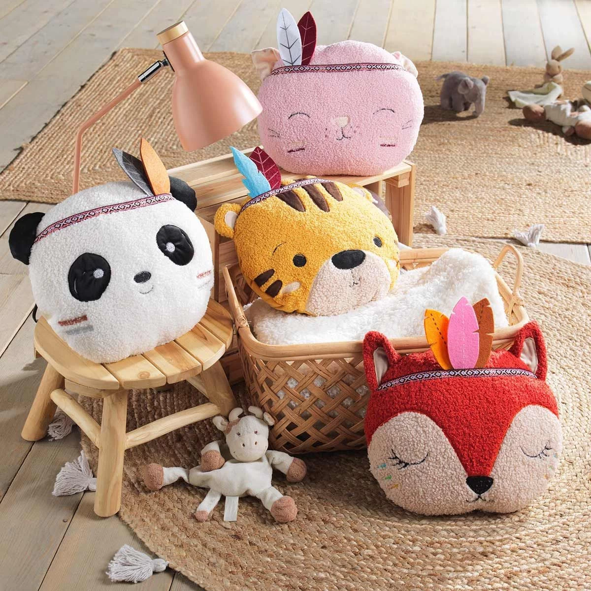 Cuscino Arredo Sagomato Panda Lenny 30x30 K731 - immagine 3