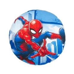 Cuscino Arredo Spiderman Marvel Sagomato Stampato Rotondo K244