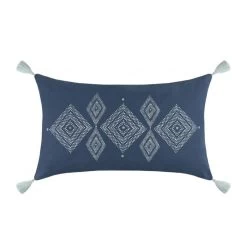 Cuscino Arredo Sully Rettangolare 30x50 Cm Con Nappe J403