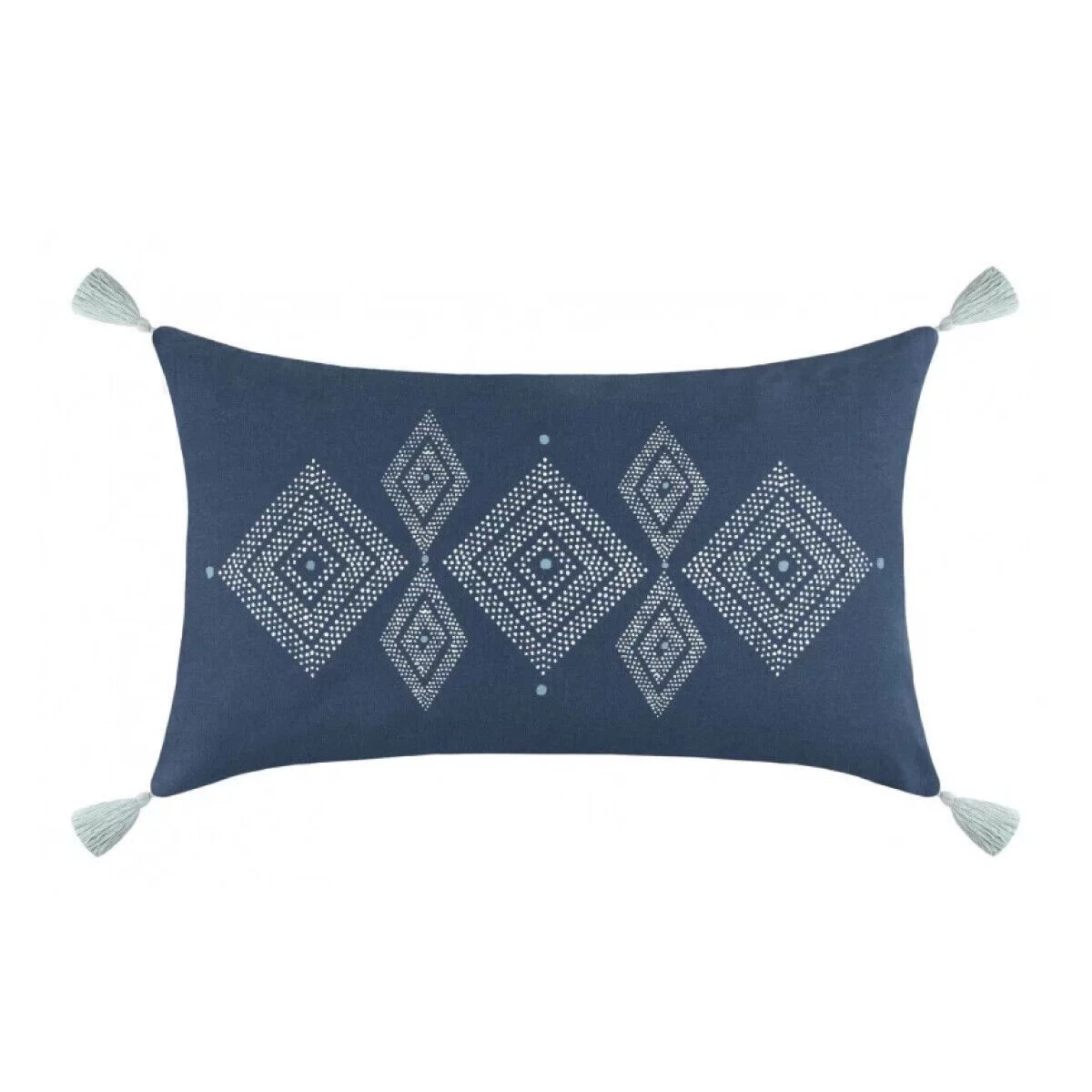 Cuscino Arredo Sully Rettangolare 30x50 Cm Con Nappe J403