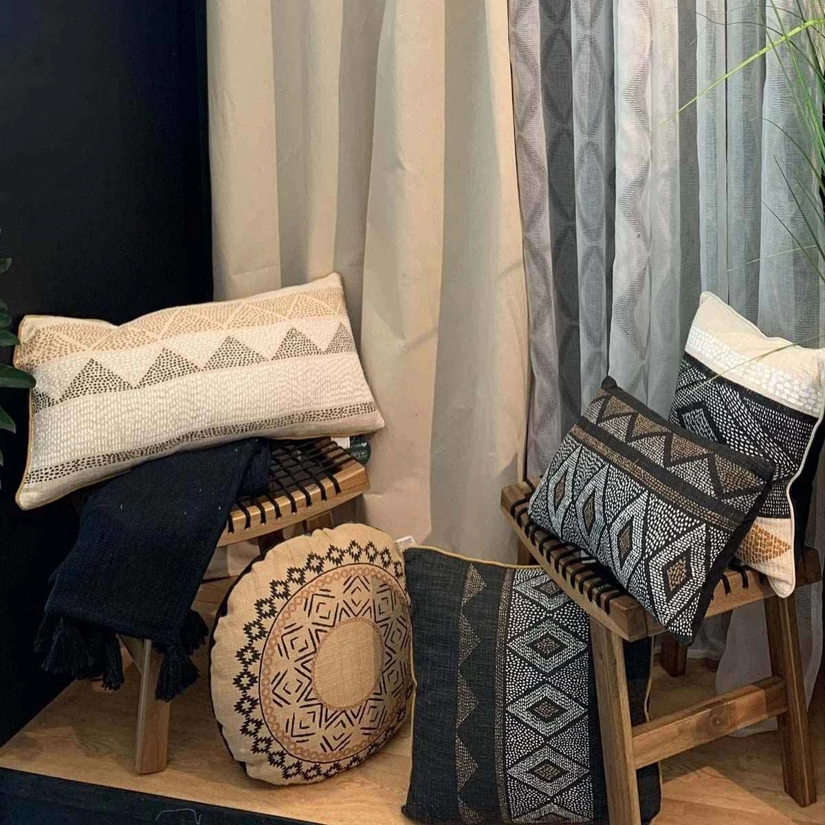 Cuscino Coprisedia Ethnograf 38x38 Cm J418 - immagine 4