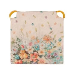 Cuscino Coprisedia Flora In Puro Cotone K154