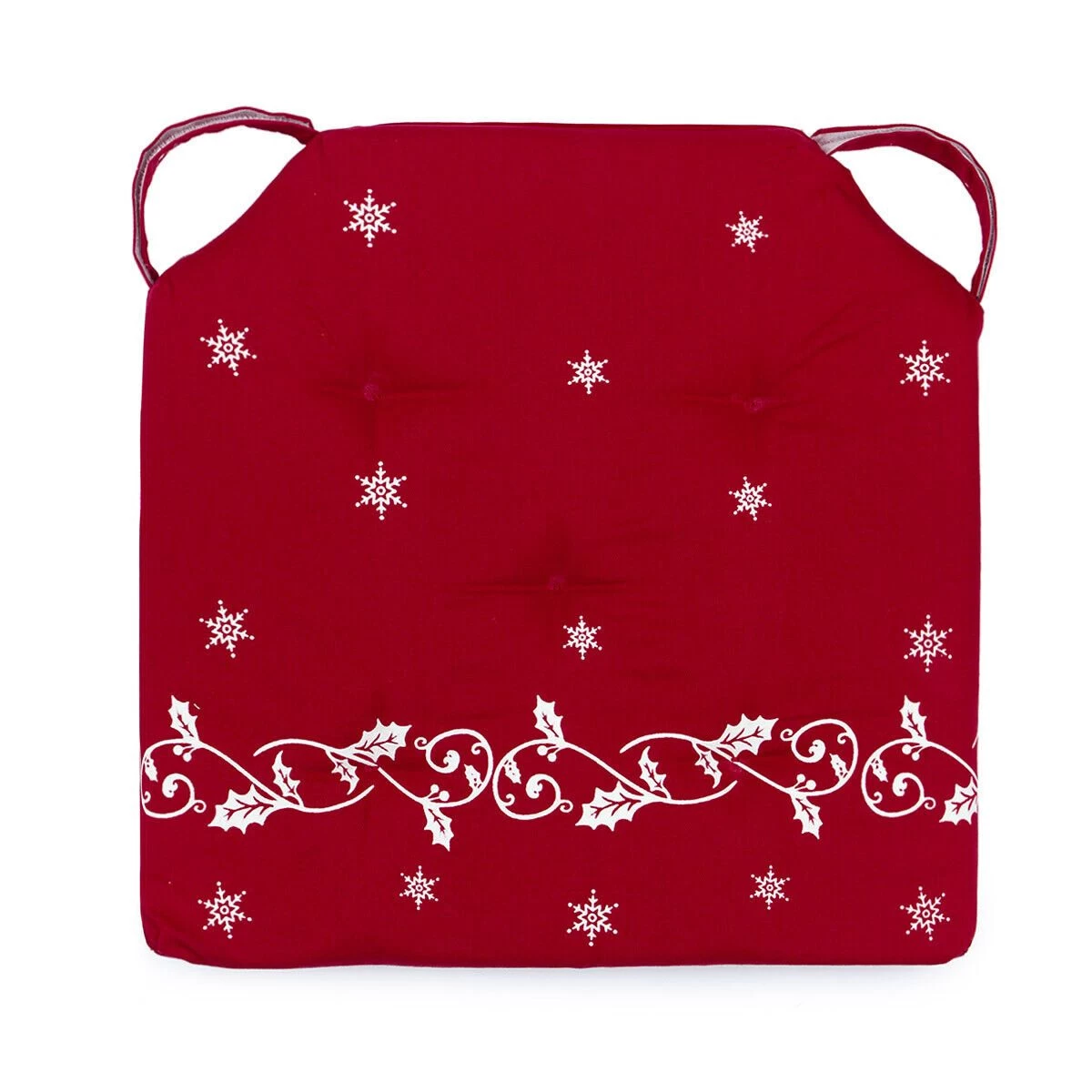 Cuscino Coprisedia Natalizio Elliot In Puro Cotone K833