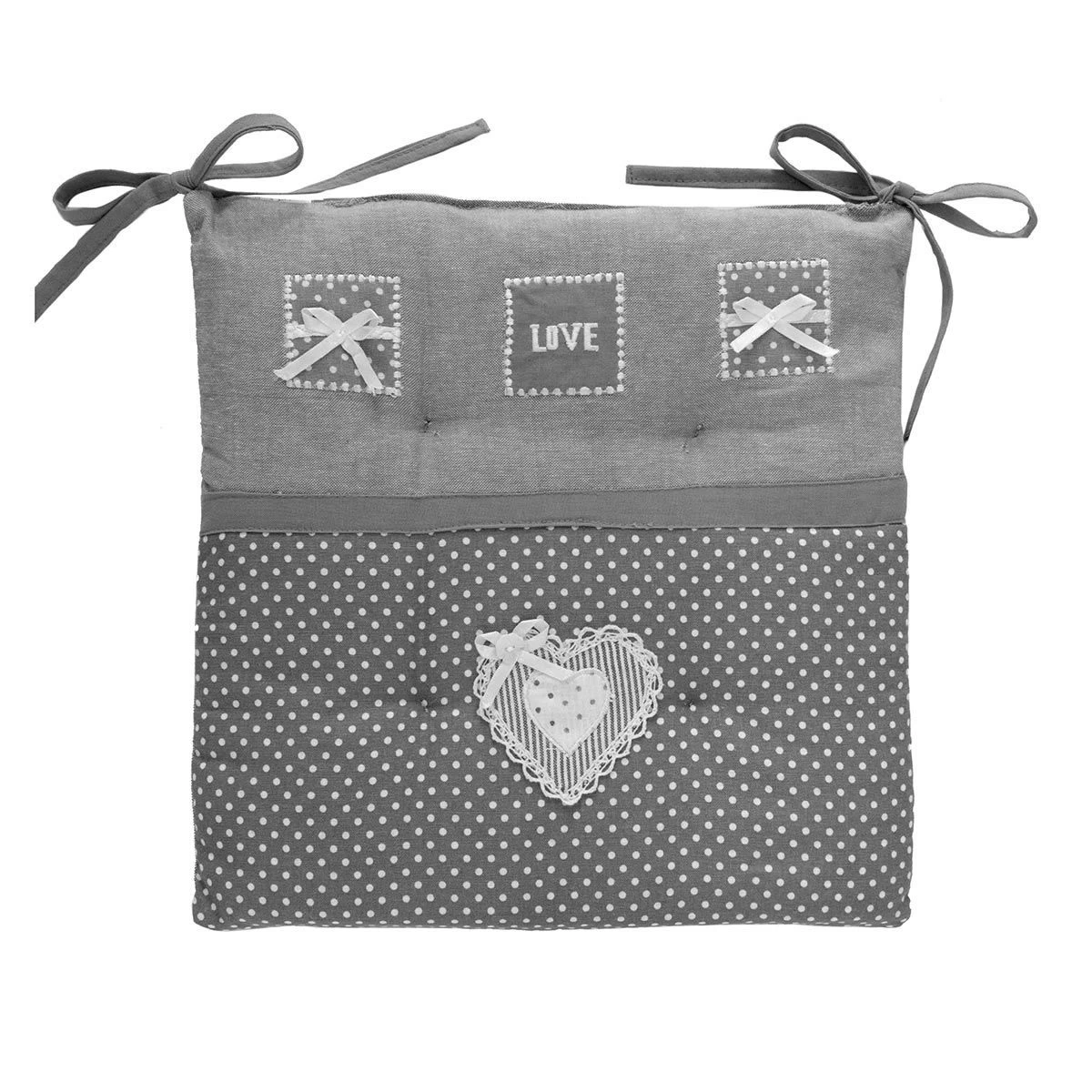 Cuscino Coprisedia Country Art. Verone 2 Con Laccetti Q825 - immagine 2