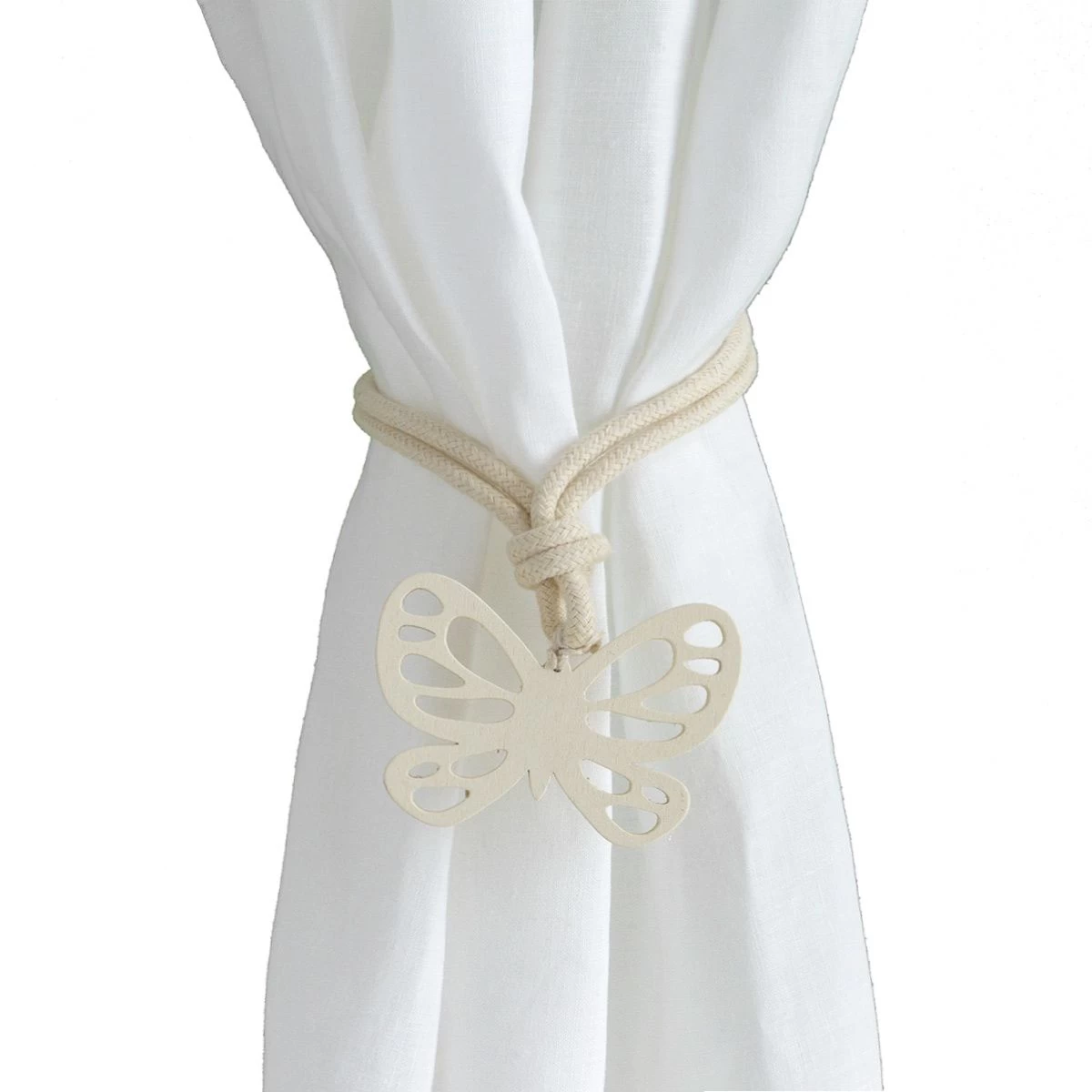 Fermatenda Farfalla Con Cordino S286 - immagine 3