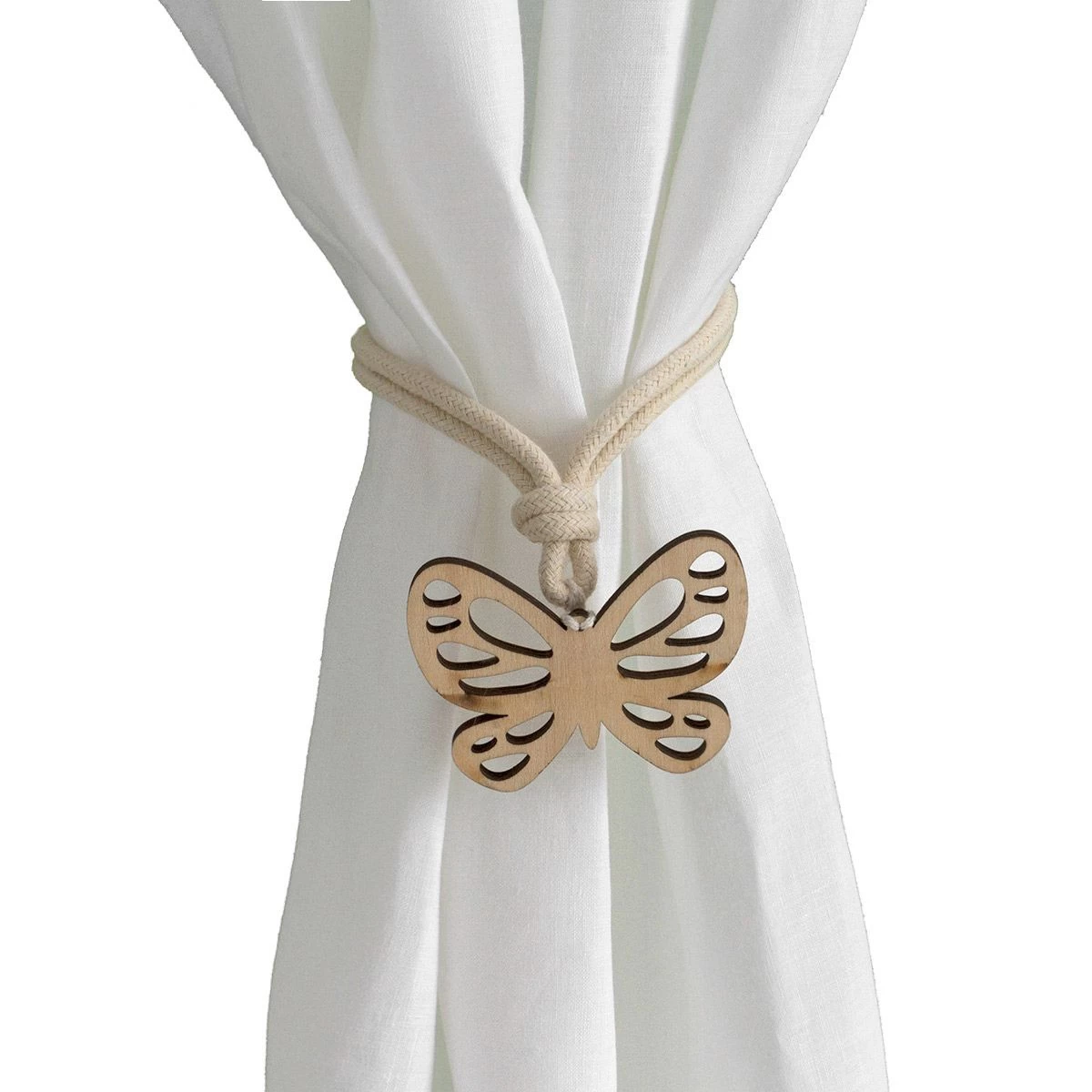 Fermatenda Farfalla Con Cordino S286 - immagine 2