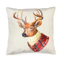 Fodera Copricuscino Arredo Cold Deer 45x45 Cm X029