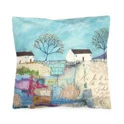 Fodera Copricuscino Arredo Summer In The Village 45x45 Cm X037