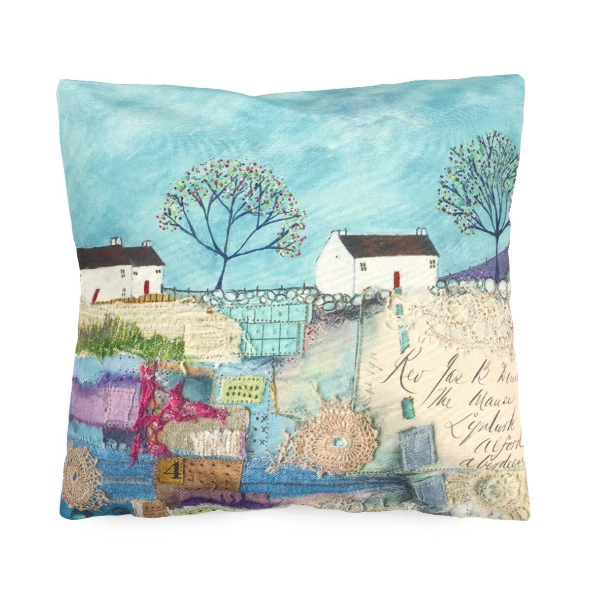 Fodera Copricuscino Arredo Summer In The Village 45x45 Cm X037