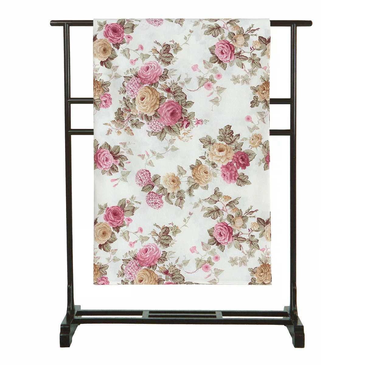 Telo Arredo Copritutto Foulard Flowers Di Morbidissimi - Dimensioni Varie S972 - immagine 3