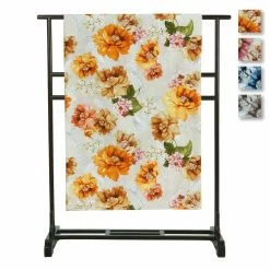 Telo Arredo Copritutto Foulard Flores Di Morbidissimi - Dimensioni Varie S482