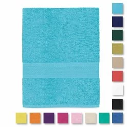 Telo Doccia Pop Color Di Bassetti In Spugna 430 Gr/mq 100x150 Cm W008