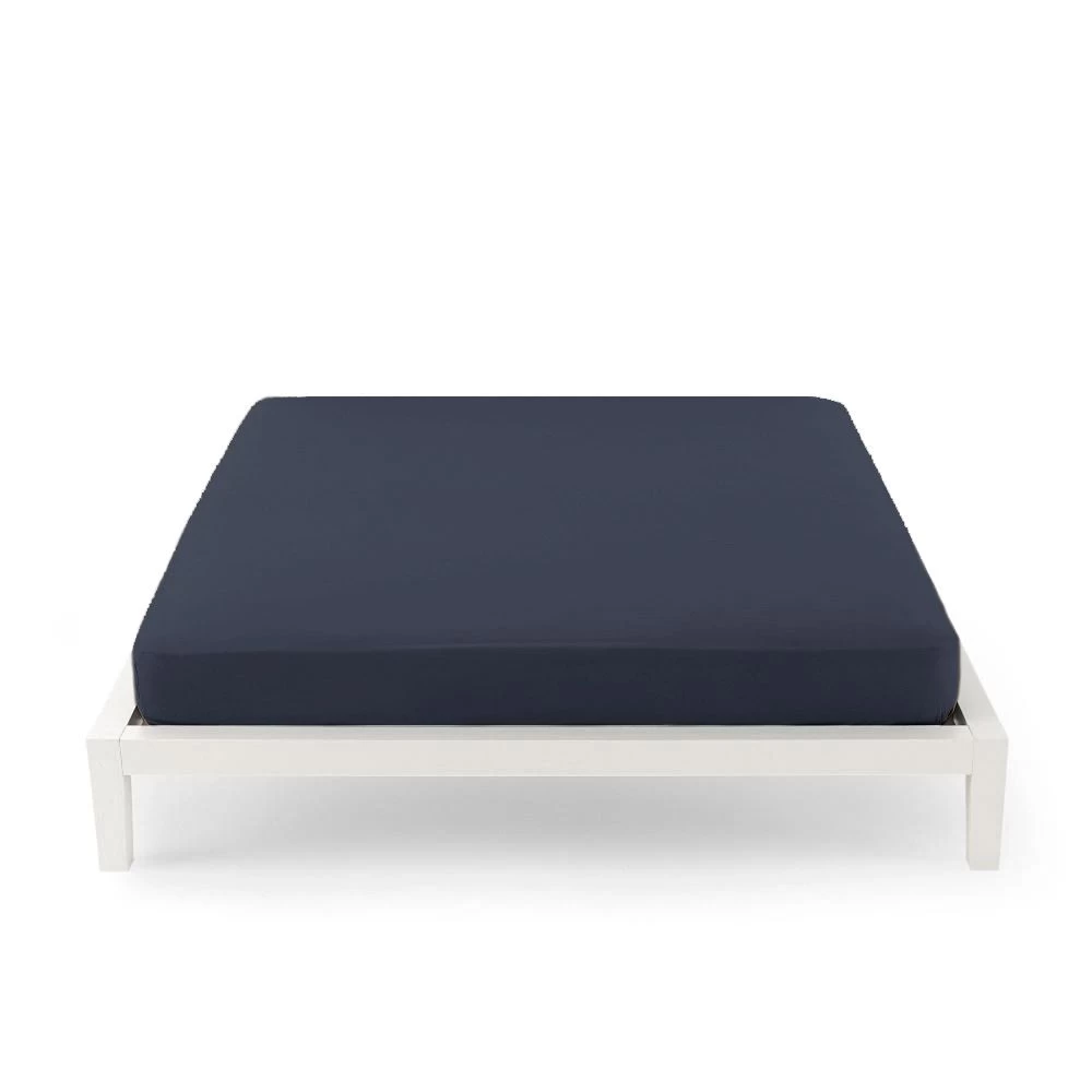 Lenzuolo Sotto Con Angoli Morbidissimi Matrimoniale Maxi In Puro Cotone Q425 - immagine 2