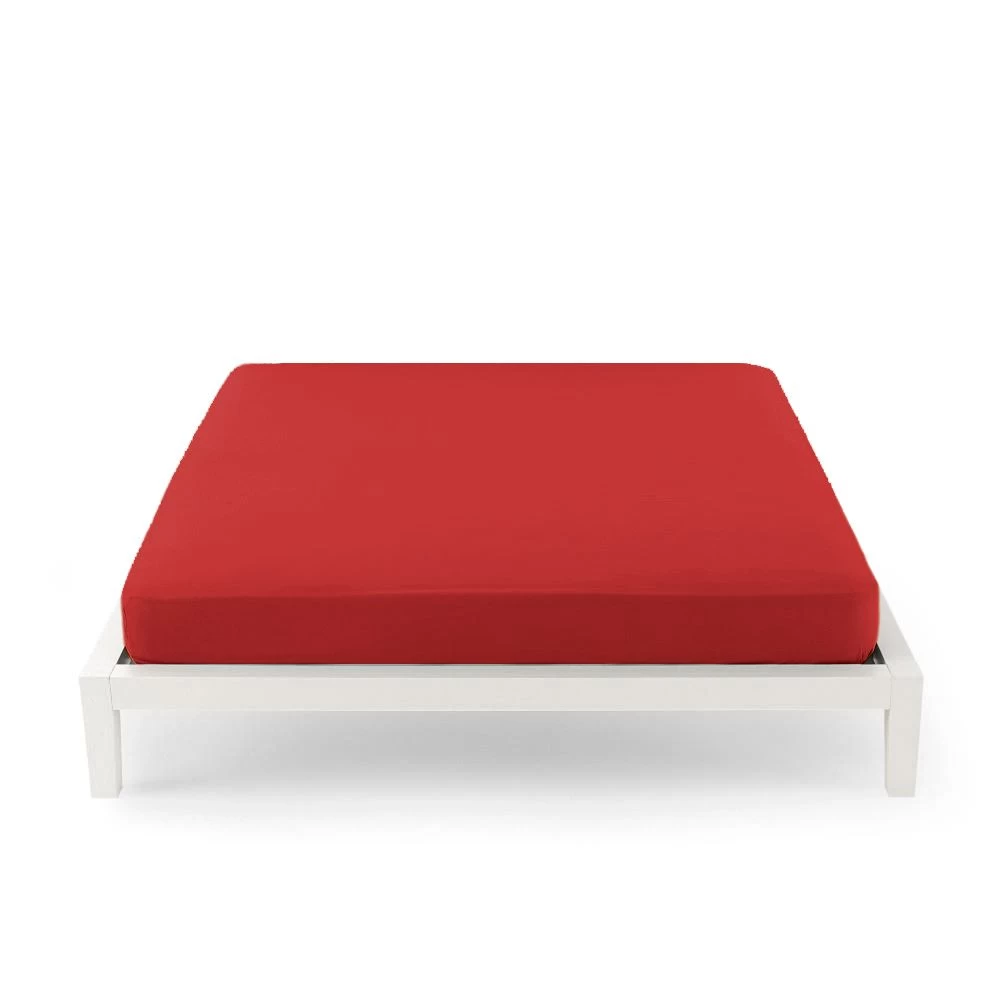 Lenzuolo Sotto Con Angoli Morbidissimi Matrimoniale Maxi In Puro Cotone Q425 - immagine 6