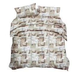 Parure Copripiumino Amour In Microfibra Matrimoniale Due Piazze V247