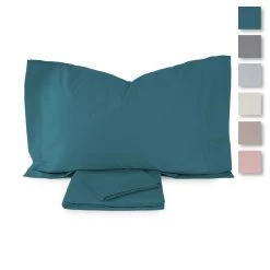 Parure Copripiumino Tinta Unita Di Laura Biagiotti In Percalle Matrimoniale Y954