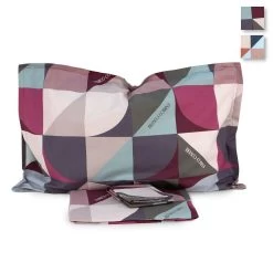 Parure Copripiumino Monique Di Enrico Coveri In Percalle Matrimoniale J234