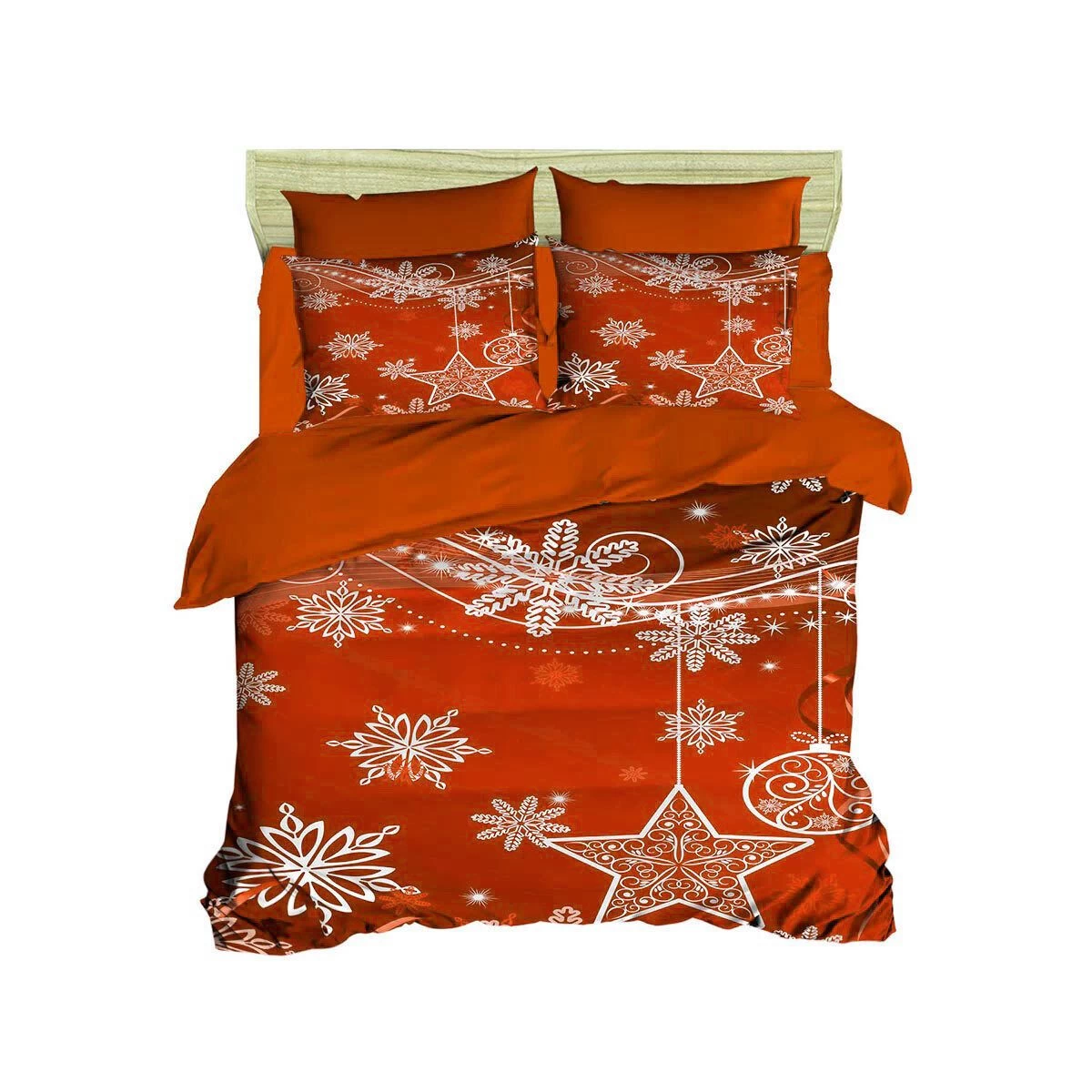 Parure Copripiumino Noel Morbidissimi Digitale 3D Matrimoniale K586