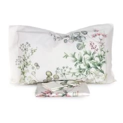 Parure Lenzuola Copriletto Melissa Di Randi In Raso Matrimoniale J623