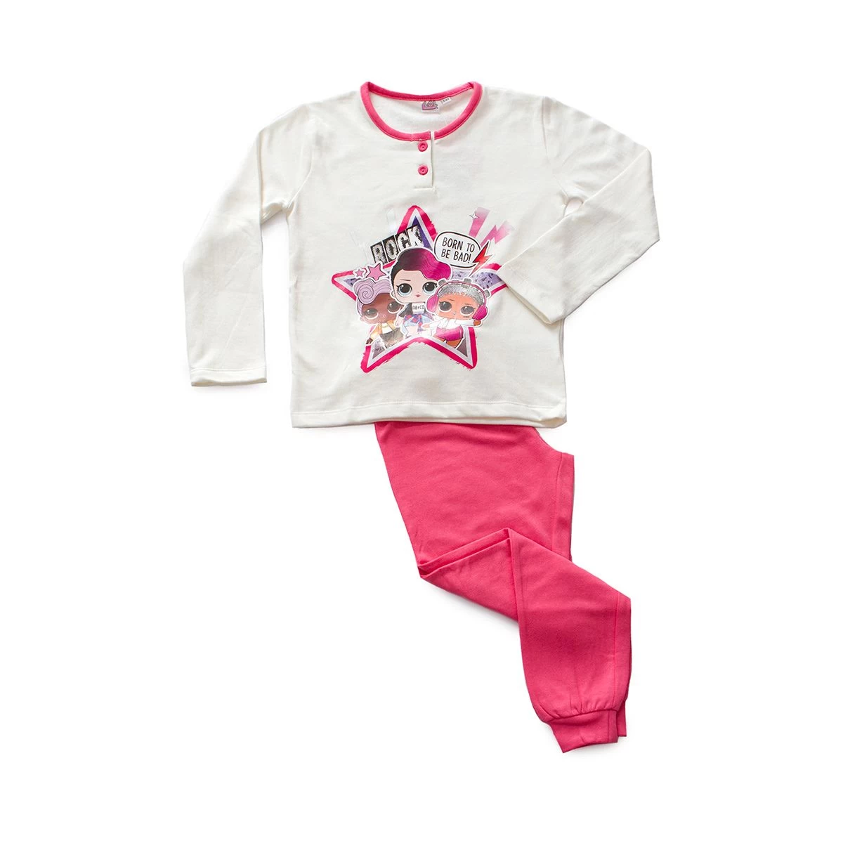 Pigiama Bambina L.O.L. Surprise In Caldo Cotone PL22083 V255 - immagine 3