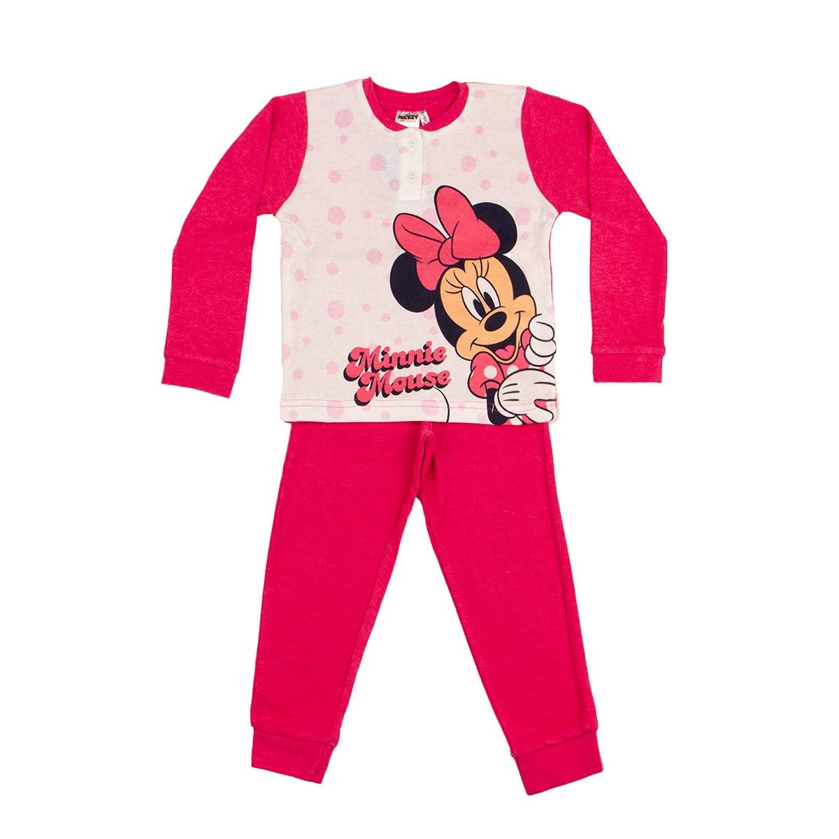 Pigiama Bambina Minnie Disney In Caldo Cotone 0706 J675 - immagine 2
