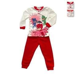 Pigiama Bambina Super Pigiamini PJ Masks In Pile PL22046 V390