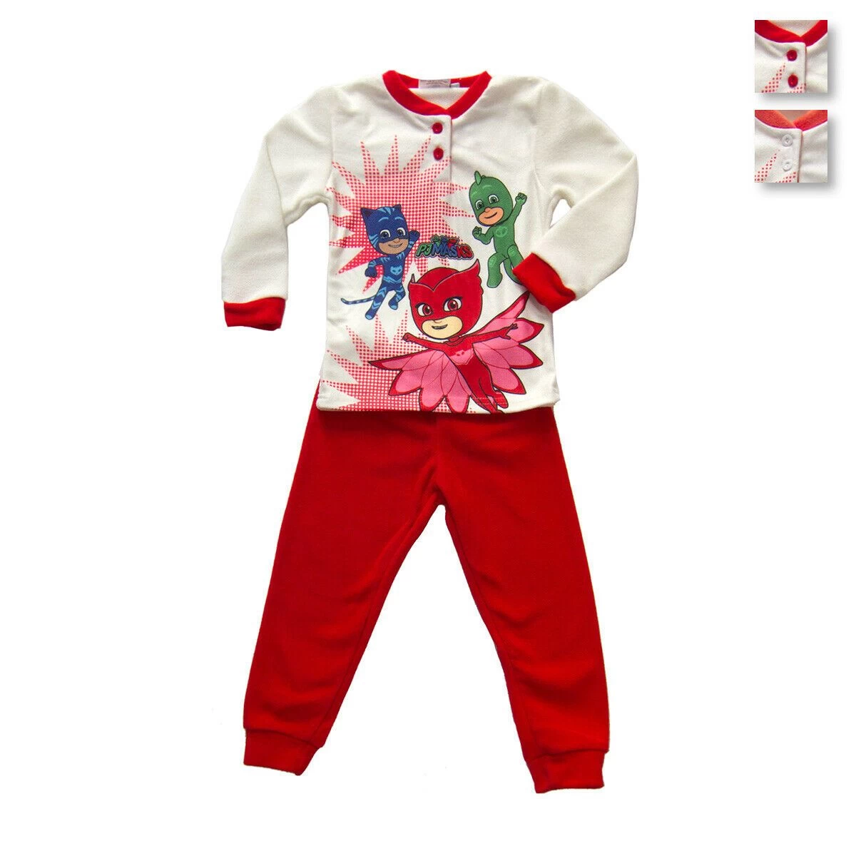 Pigiama Bambina Super Pigiamini PJ Masks In Pile PL22046 V390