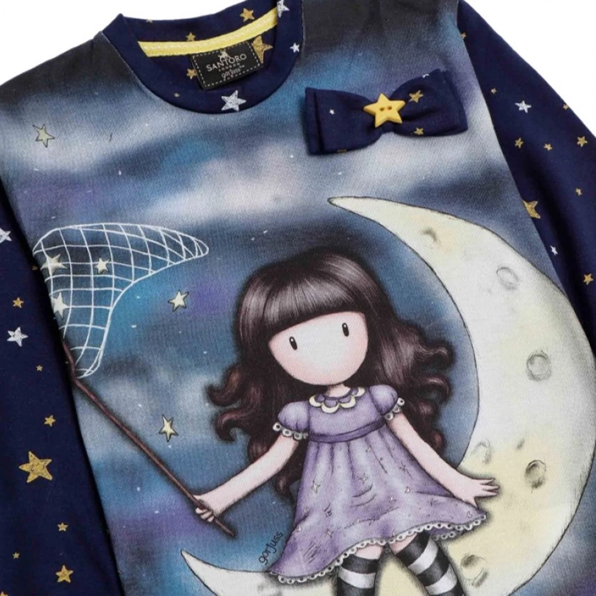 Pigiama Bambina/ragazza Catch A Falling Star Gorjuss In Caldo Cotone 56625 K753 - immagine 2