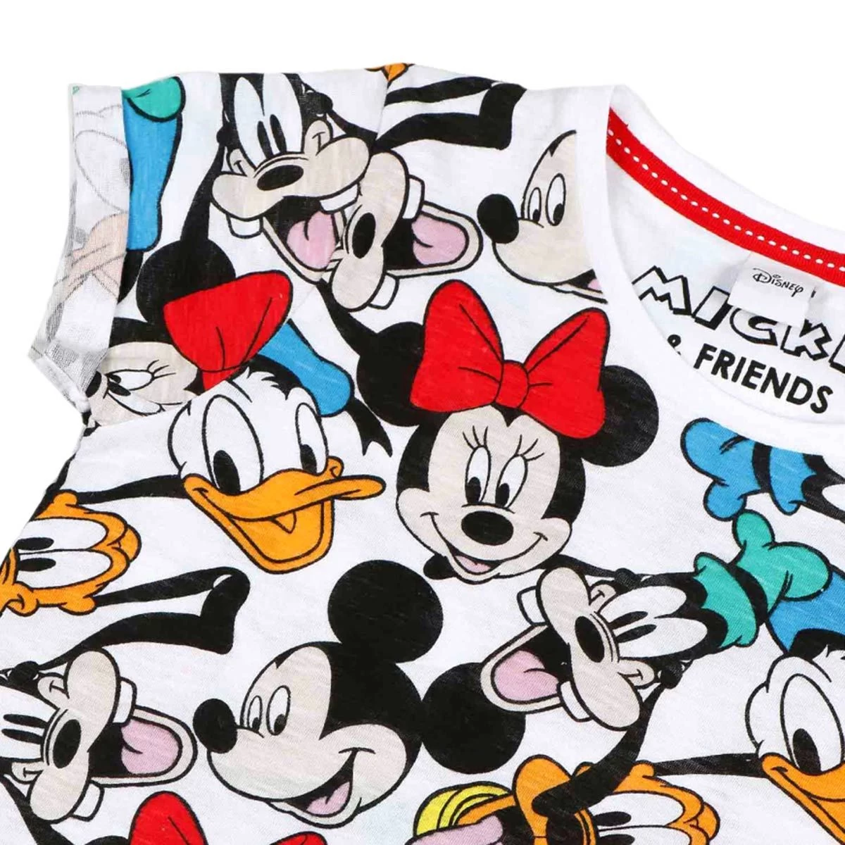 Pigiama Bambina/ragazza Estivo Mickey Disney In Cotone 55458 K368 - immagine 2
