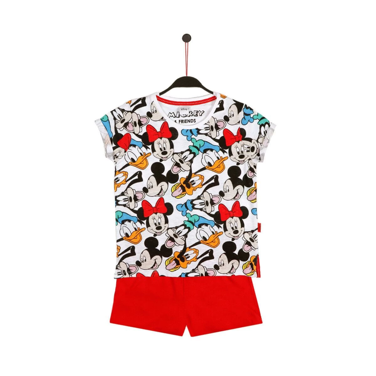 Pigiama Bambina/ragazza Estivo Mickey Disney In Cotone 55458 K368