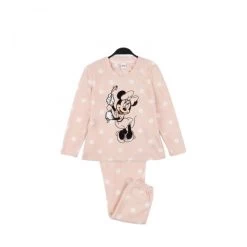 Pigiama Bambina/ragazza Minnie Bubble Gum Disney In Pile Coral 56458 K752