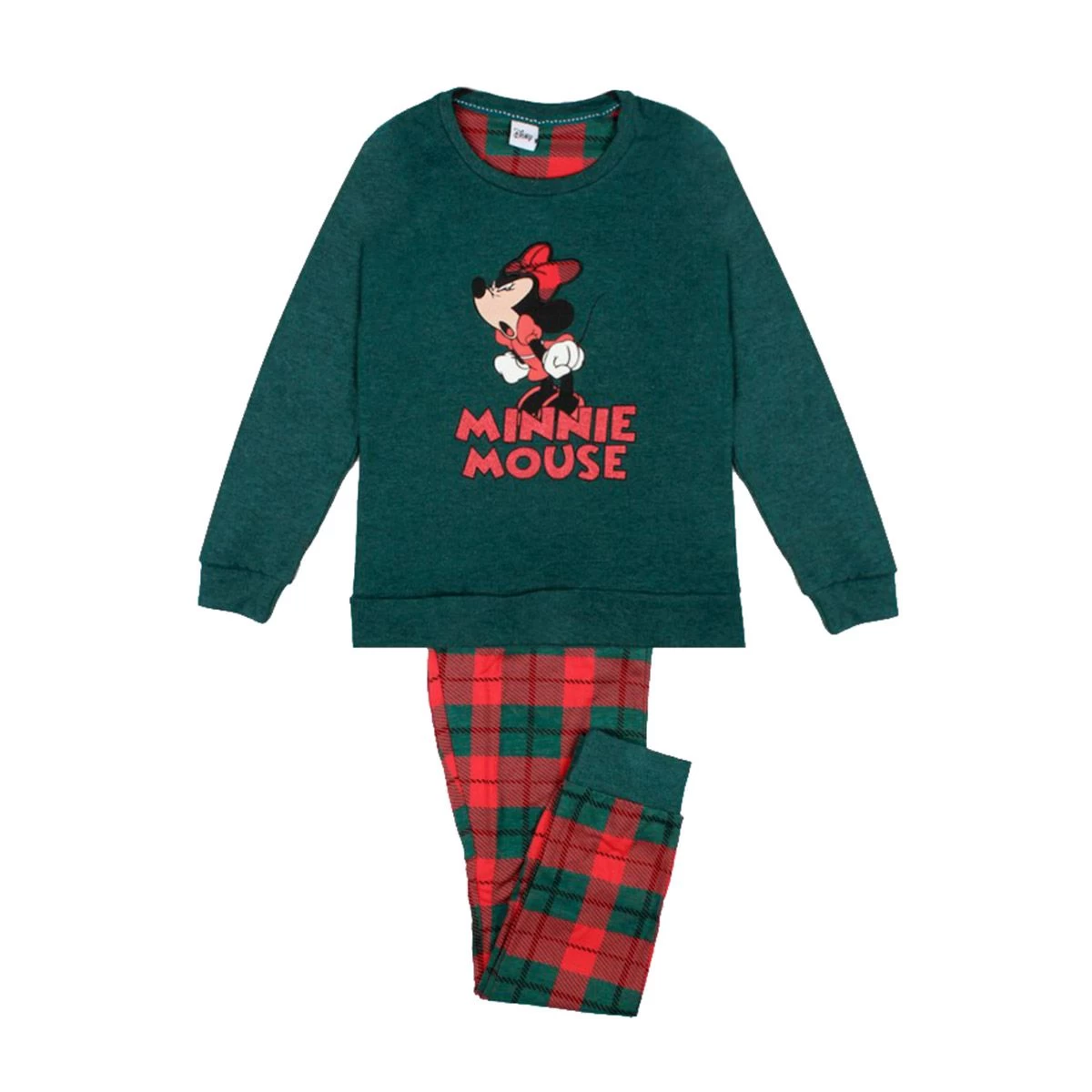 Pigiama Bambina/ragazza Minnie Disney In Caldo Cotone 54394 Z246 - immagine 2