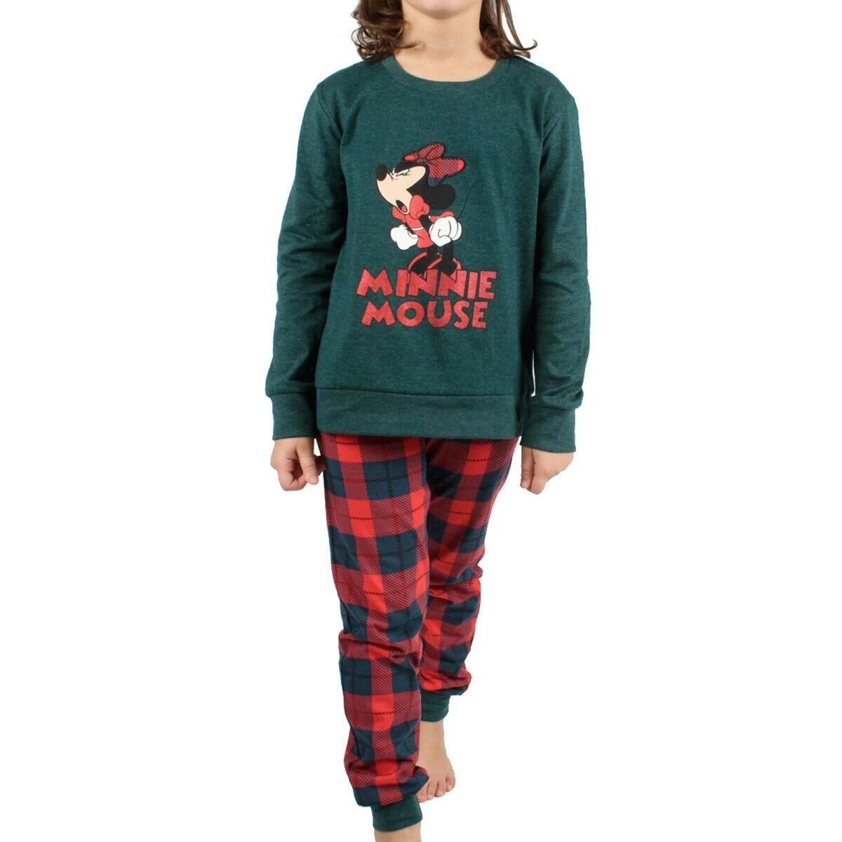 Pigiama Bambina/ragazza Minnie Disney In Caldo Cotone 54394 Z246
