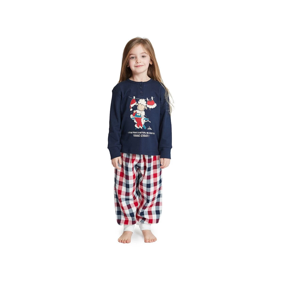 Pigiama Bambina/ragazza Prenatale Di Happy People In Caldo Cotone 5827 K997