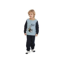 Pigiama Bambino/ragazzo A Letto Di Happy People In Caldo Cotone 5409 W148
