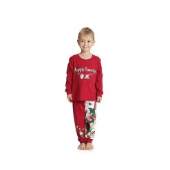 Pigiama Bambino/ragazzo Natale Di Happy People In Caldo Cotone 5857 K994