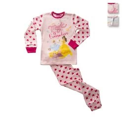 Pigiama Bambina Principesse Disney In Caldo Cotone DGW1883 V189