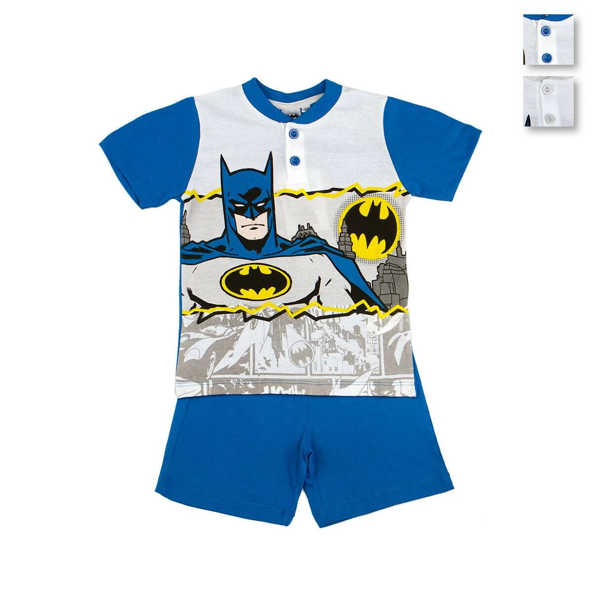Pigiama Bambino Estivo Batman In Cotone WE16216 Y739