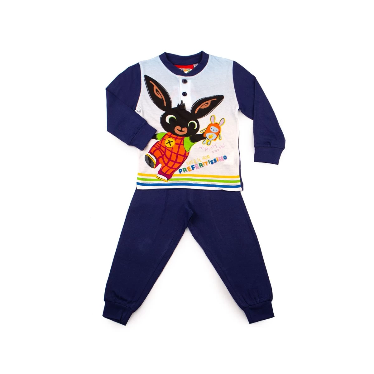 Pigiama Bambino Bing In Cotone PL16241 Y289 - immagine 3