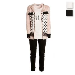 Pigiama Tre Pezzi Donna Exclusive In Caldo Cotone P1340T W532