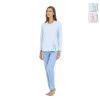 Pigiama Donna Aperto Linclalor In Cotone 71255 - Fino Alla Tg 60 Y453