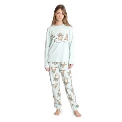 Pigiama Donna Bear Di Happy People In Caldo Cotone 5716 K959
