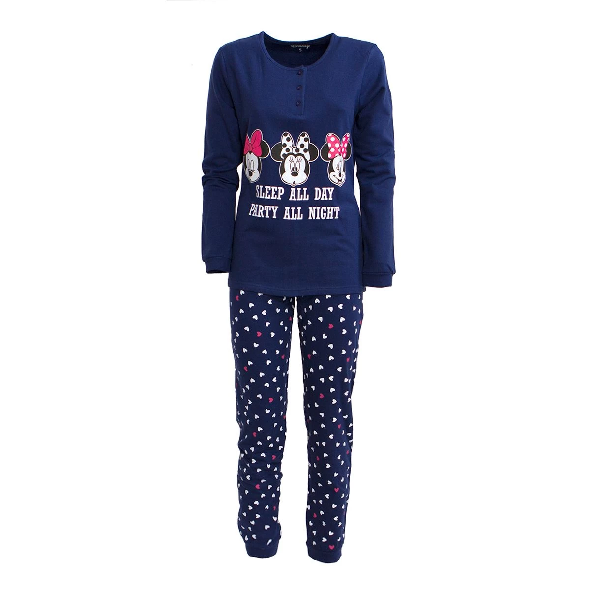 Pigiama Donna Disney In Caldo Cotone WD20646 V370 - immagine 2