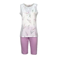 Pigiama Donna Corto Linclalor In Cotone 74668 - Fino Alla Tg 60 J796