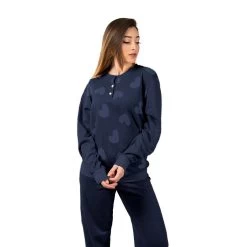 Pigiama Invernale Donna Laura Di Morbidissimi - Fino Alla Tg 54 J957