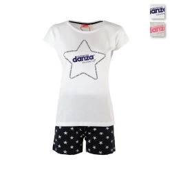 Pigiama Ragazza Estivo Dimensione Danza In Cotone DD22041 Y508
