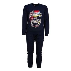 Pigiama Uomo Hot Chili Pepper In Felpina HCPU11F J766