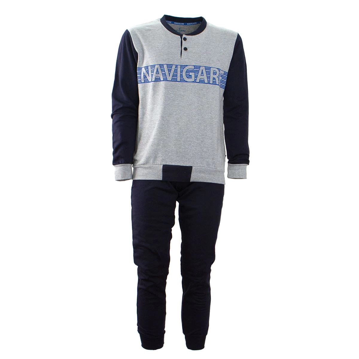 Pigiama Uomo Navigare In Felpa 141371 K922 - immagine 3